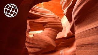 Antelope Canyon Arizona USA Amazing Places 4K [upl. by Eillat852]