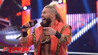 Enzo Amore returns from injury Raw May 23 2016 [upl. by Redan849]