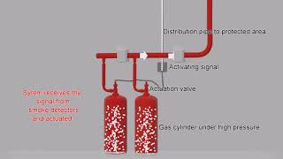 FM 200 Fire Suppression system [upl. by Neelrihs]