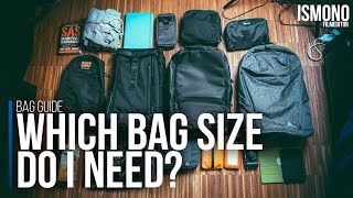 Which Bag Size Do I need BAG GUIDE [upl. by Rox472]