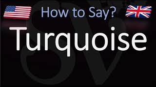 How to Pronounce Turquoise CORRECTLY [upl. by Ellak732]