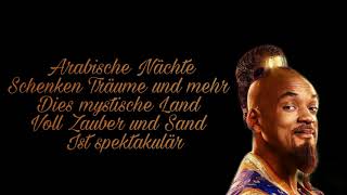 Manuel Straube  Arabische Nächte Lyrics Aladdin [upl. by Berk]