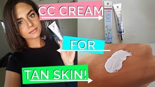 CC Cream For Tan Skin  Erborian CC Cream  Beauty Review [upl. by Maiah846]