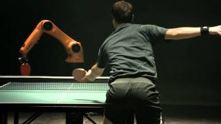 The Duel Timo Boll vs KUKA Robot [upl. by Connel]