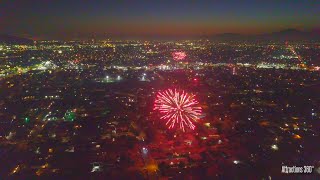 INSANE Fireworks over Los Angeles  Fourth of July 2020 [upl. by Atinele]