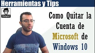 Como Desvincular Cuenta de correo de Windows10 [upl. by Carolus]