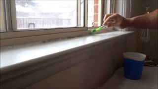 How To Remove Mold From A Window Sill Without Harmful Chemicals [upl. by Camilla815]