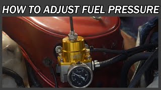 How to adjust your Fuel Pressure [upl. by Patti]