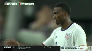 USMNT vs Morocco Highlights  June 1 2022 [upl. by Geoffry926]