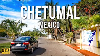 Chetumal Malecon Drive 4K  Quintana Roo  Mexico [upl. by Esaele]