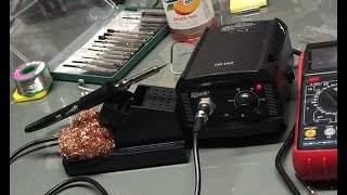 Harbor Freight Schneider 5  50 watt Soldering Station Review [upl. by Irmine243]