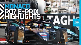 Race Highlights  2021 Monaco EPrix  Round 7 [upl. by Nylsirhc]