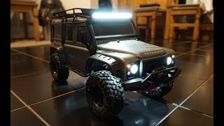 Traxxas TRX4 8030 Light Kit Installation [upl. by Adniram]