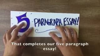 How to write a five paragraph essay [upl. by Bor]