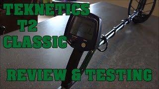 Metal Detecting Teknetics T2 Classic  Review and Testing [upl. by Tolland519]