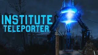 Fallout 4  How to build the Institute Teleporter Tutorial [upl. by Ciri56]