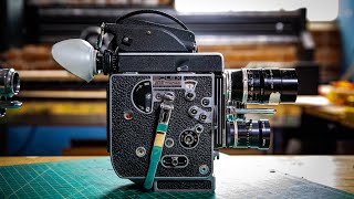 How Vintage 16mm Cameras Work [upl. by Aillimac]