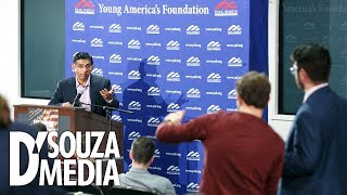 NO HOLDS BARRED Dinesh DSouzas top 5 campus moments from Fall 2018 [upl. by Sualkcin668]