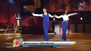 Otlile Mabuse amp Marius Iepure  3rd place  2014 PD World Showdance Latin [upl. by Neirb]