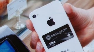 Barclaycard PayTag NFC contactless payment sticker [upl. by Marta940]