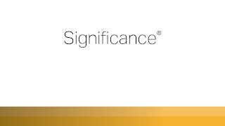 Significance  Learn more about your innate talents from Gallups Clifton StrengthsFinder [upl. by Kuhlman]