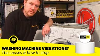 How to Prevent a Washing Machine Shaking and Spinning Noisily [upl. by Mettah]