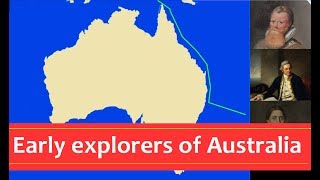 Early explorers of Australia and New Zealand  Animated Map [upl. by Emmons778]