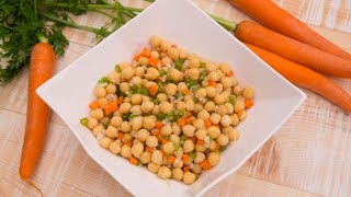 Receta de ensalada de garbanzos  Karlos Arguiñano [upl. by Tnattirb]