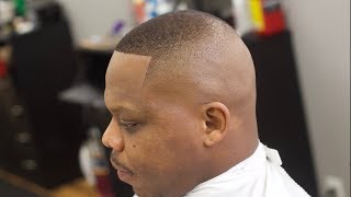 EASY BALD FADE HAIRCUT TECHNIQUE  FULL BARBER TUTORIAL [upl. by Crescin]