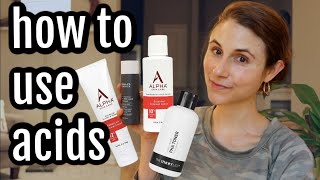 How to use acids for your skin type Dr Dray [upl. by Naired697]