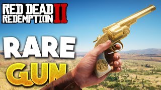 Red Dead Redemption 2 Rare Gold Revolver Otis Miller Treasure Map RDR2 Best Gun [upl. by Zelda]