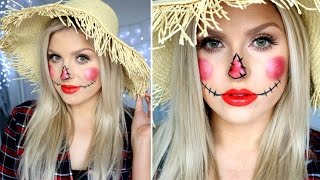 Cute Scarecrow Makeup ♡ Simple amp Easy Tutorial [upl. by Leirea4]