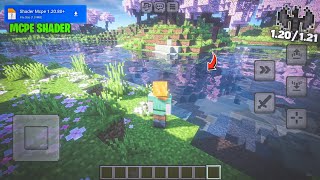 Advanced Shaders Mcpe v12080  121  Shaders For Minecraft PE or MCPE 120 [upl. by Yehs]