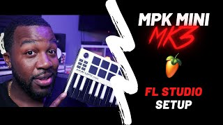 MPK Mini MK3 FL Studio Setup  Complete How To Akai [upl. by Lavern]