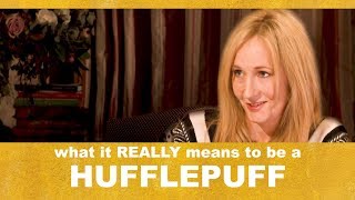 what it REALLY means to be a hufflepuff [upl. by Neret814]