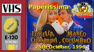 Paperissima 25th October 1996 [upl. by Emelda691]