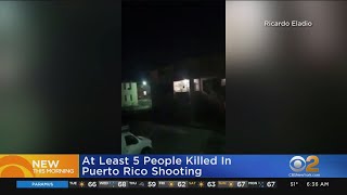 Deadly Mass Shooting Reported In Puerto Rico [upl. by Solokin]