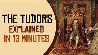 The Tudors Explained in 13 Minutes [upl. by Ennael]