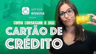 Como conseguir cartão de crédito pela internet  Serasa Ensina [upl. by Legnaesoj]