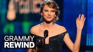 Taylor Swift Wins Album Of The Year For Fearless At The 2010 GRAMMY Awards  GRAMMY Rewind [upl. by Loughlin]