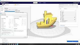 Monoprice Mini Delta V1 Cura 45 Setup  Profiles Start Gcode Tweaks etc  TLDW in Description [upl. by Eikciv]