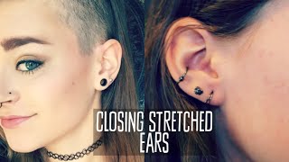 How I Closed My Stretched Ears [upl. by Merfe]