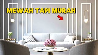 DENGAN 250rb‼️Dapat Wall Moulding Semurah Ini Tapi Mewwwaaaah [upl. by Loretta]