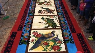 Preserving Culture Guatemalas inspiring alfombra tradition Subtitulado [upl. by Rustice]