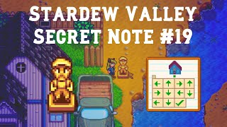 Secret Note 19  How to get the Solid Gold Lewis statue  Stardew Valley 13 [upl. by Ilarrold924]