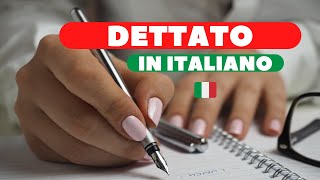 Esercizio di dettato in italiano 1 [upl. by Sirromad892]