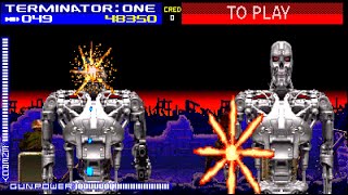 Terminator 2 Judgement Day Longplay Arcade 4K [upl. by Yarg]