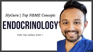 Top NBME Concepts  Endocrinology USMLE Step 1 [upl. by Irroc]