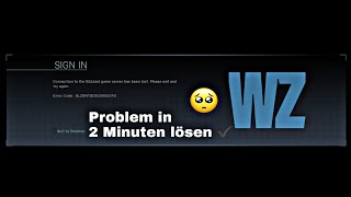 Call of Duty Warzone Server Online Probleme beheben lösen Verbindung Fehler beheben MW 2023 [upl. by Platas813]