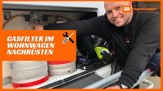 Einbau des Truma Gasfilters im Wohnwagen Wohnmobil  Braucht man das DIYTipp [upl. by Jamnes191]